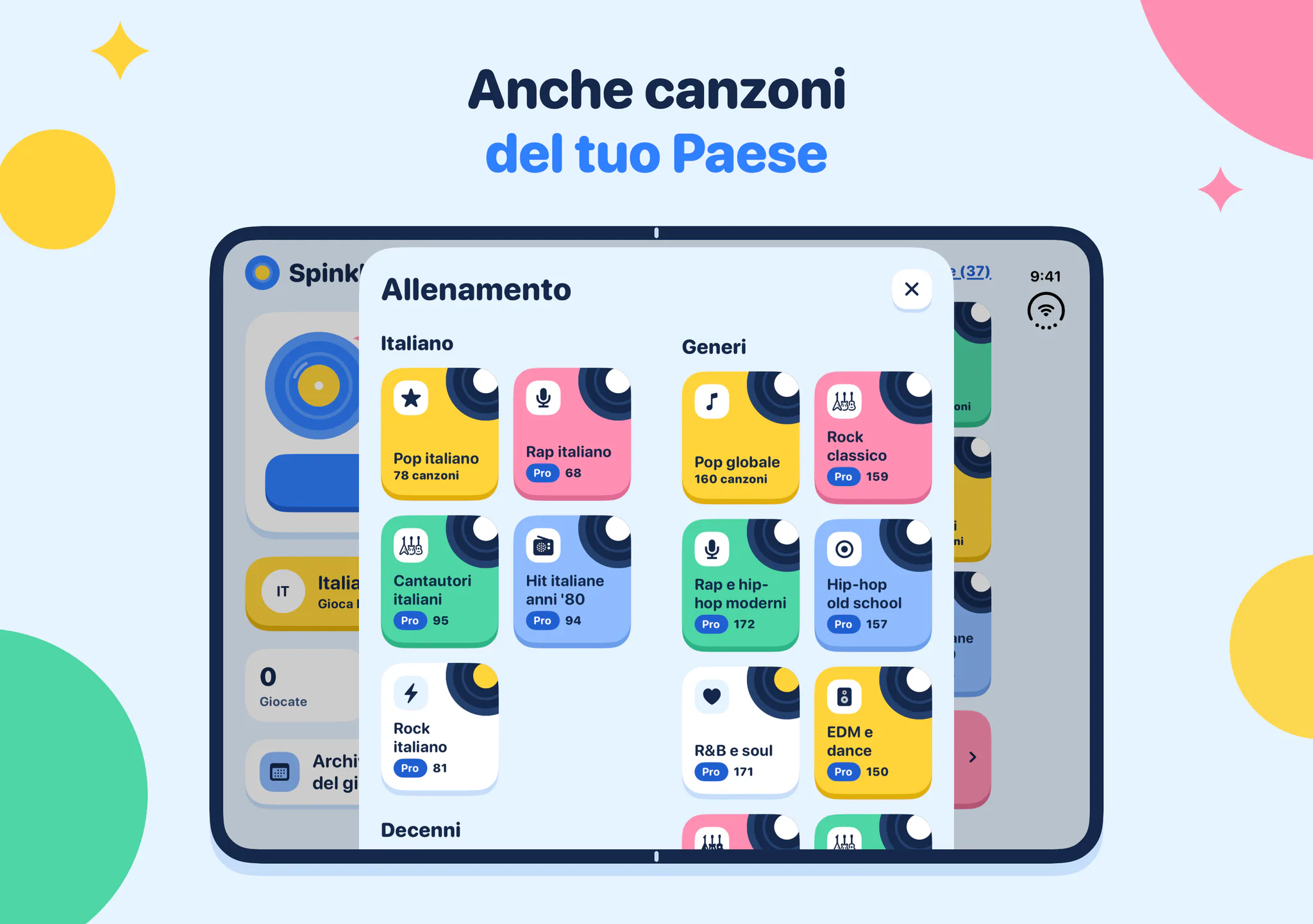Anche canzoni del tuo Paese