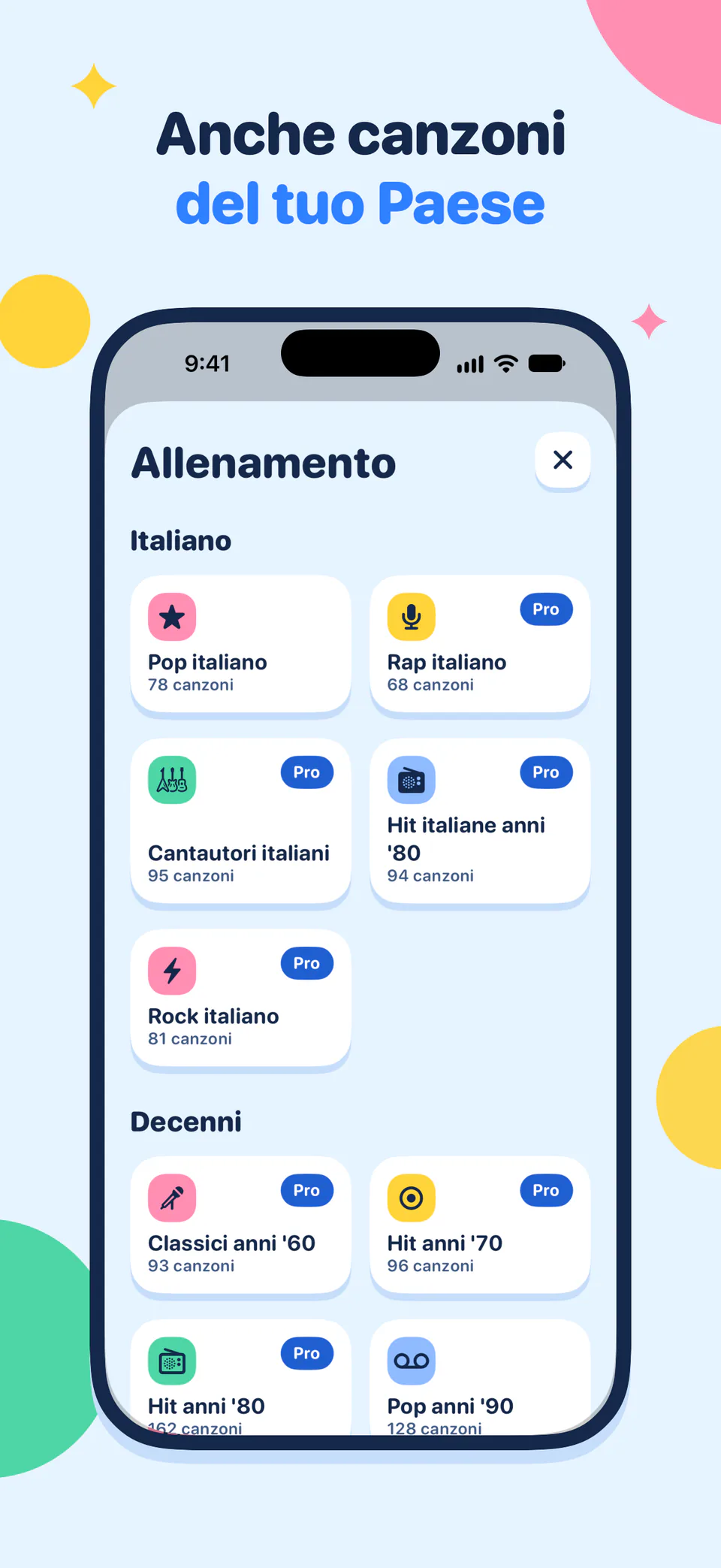 Anche canzoni del tuo Paese