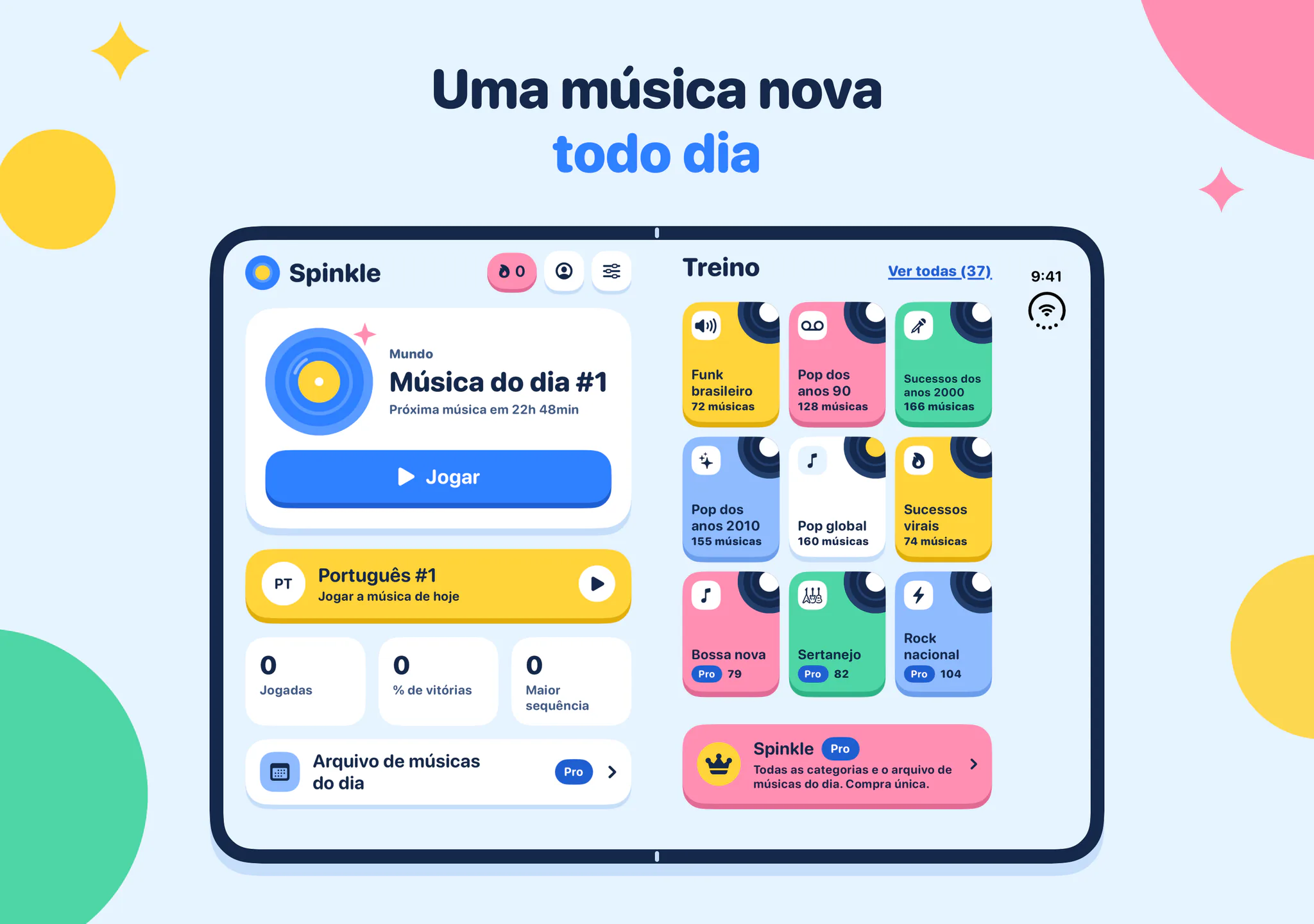 Uma música nova todo dia
