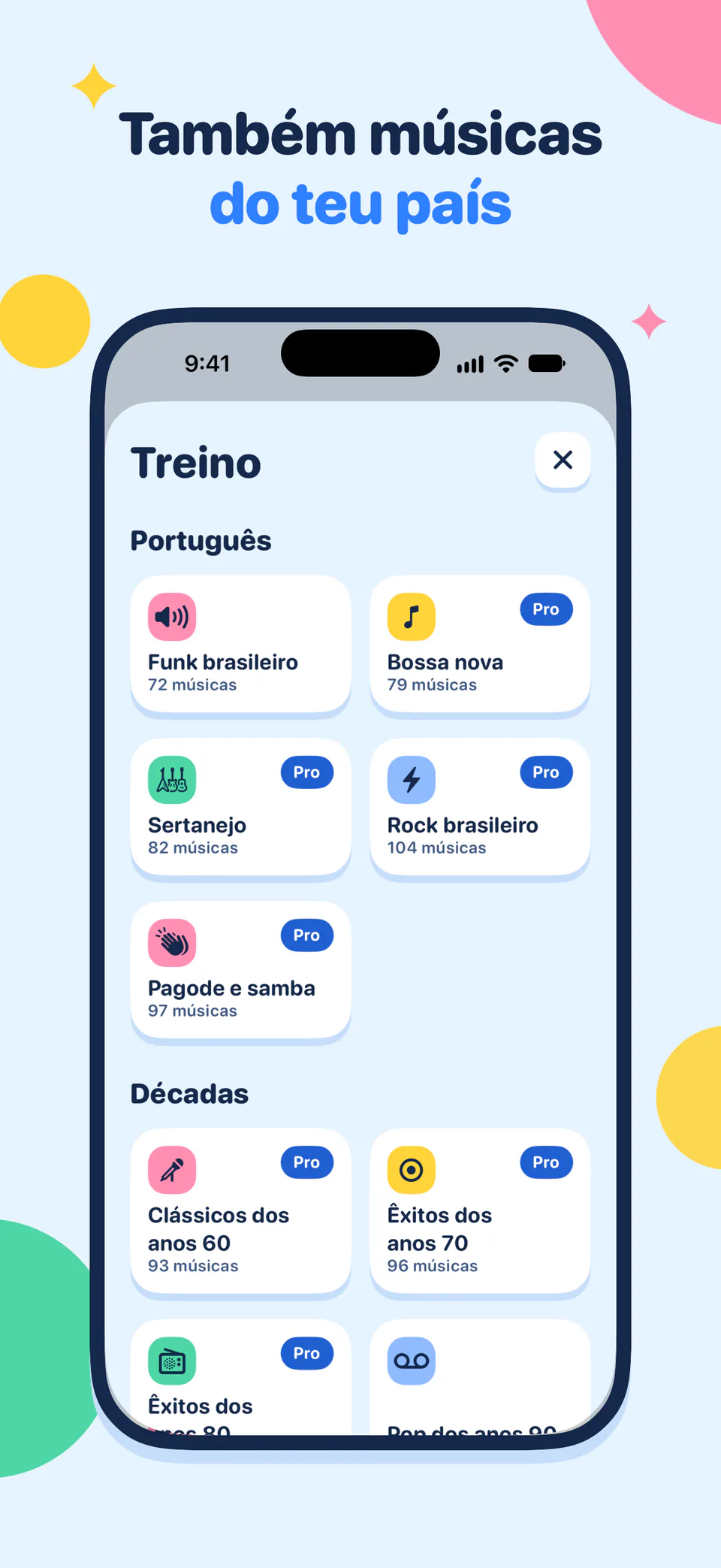 Também músicas do teu país