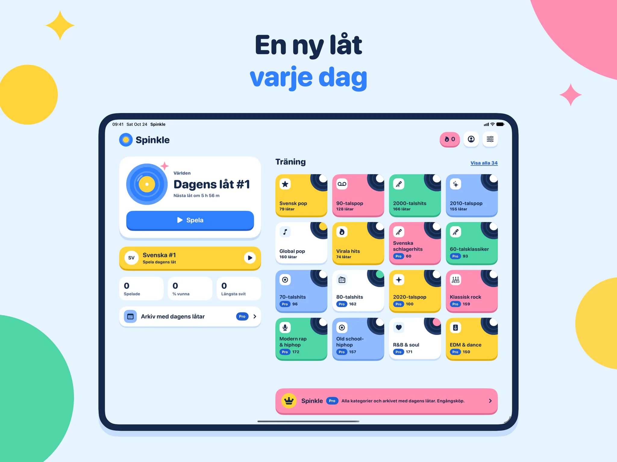 En ny låt varje dag