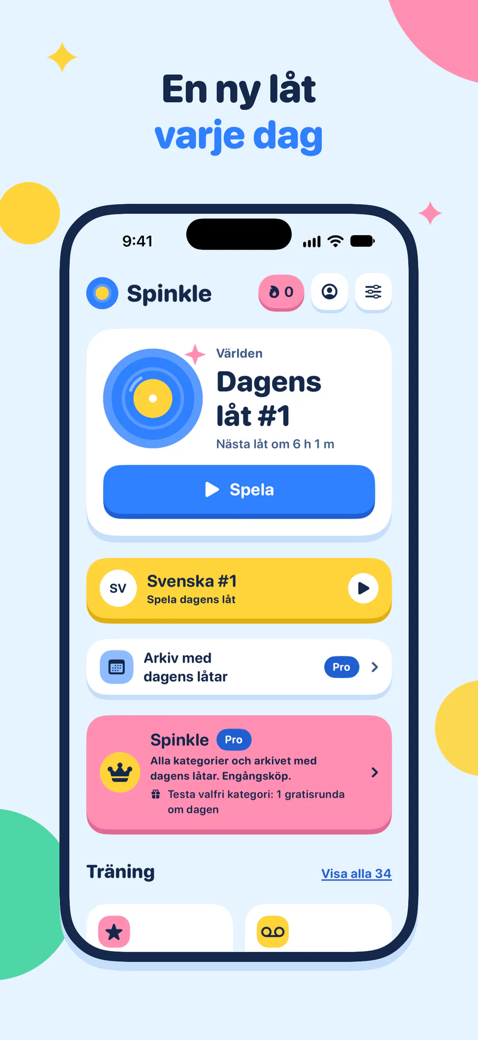 En ny låt varje dag